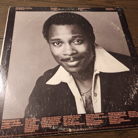 Vintage George Benson Weekend in LA Black Double Vinyl Warner Bros Record LP - Picture 3 of 15